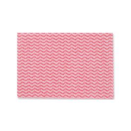 HYGOCLEAN Torchon & chiffon de nettoyage, couché, rouge