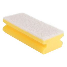 HYGOCLEAN Éponge Colour, non-tissé doux, jaune/blanc x10