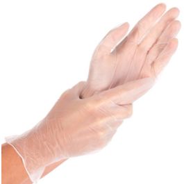 HYGONORM Gant en vinyle "IDEAL LIGHT", L, blanc