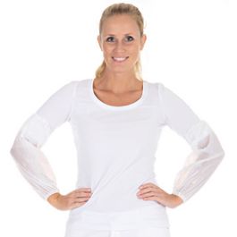 HYGONORM Protège-manches PE LIGHT, blanc