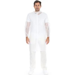 HYGOSTAR Blouse visiteur avec fermeture autoagrippante, L x50