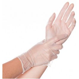 HYGOSTAR Gant en vinyle "IDEAL", L, blanc