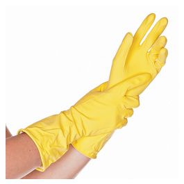 HYGOSTAR Gant universel en latex Bettina, M, jaune