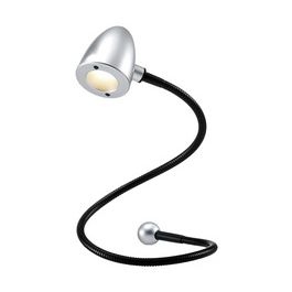 Hansa Lampe à LED USB Snake, argent