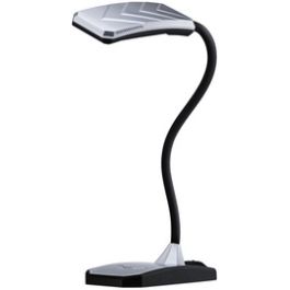 Hansa Lampe de bureau à LED Twist, argent
