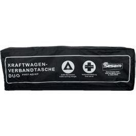 IWH KFZ-Verbandtasche Duo, Inhalt DIN 13164, schwarz