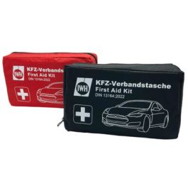 IWH KFZ-Verbandtasche, Inhalt DIN 13164, rot