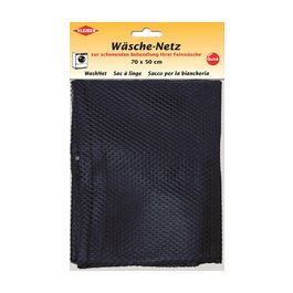 KLEIBER Filet à linge, fermeture à zip, 700 x 500 mm, bleu