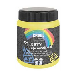 KREUL Peinture à la craie pour trottoir STREETY, jaune