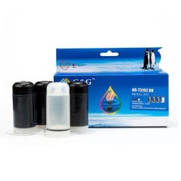 Kit de Recharge d'encre Noir 3 X 30ml + 30 ml de solvant
