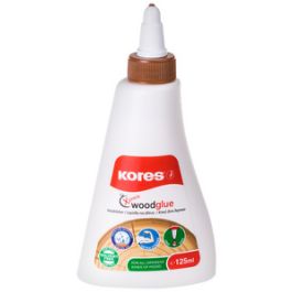 Kores Colle à bois "XPRESS WOOD-GLUE", 125 ml, blanc