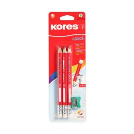 Kores Crayon COACH, triangulaire, degré de durété: 2 HB