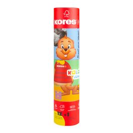 Kores Crayon de couleur "Kolores JUMBO Twist & Turn", étui