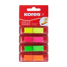 Kores Marque-pages en film POP-UP, 45 x 12 mm, assorti