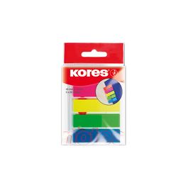 Kores Marque-pages - film, 12 x 45 mm, couleurs néon
