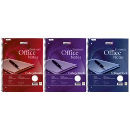 LANDRÉ Bloc à spirale "Business Office Notes", A4, recouvert