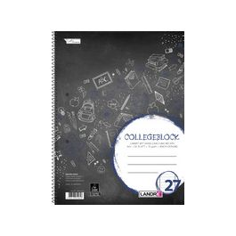LANDRÉ Collegeblock "College" A5, ligné, 160 pages