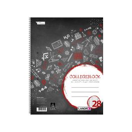 LANDRÉ Collegeblock "College" A5, quadrillé, 160 pages