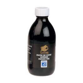 LEFRANC BOURGEOIS Encre de Chine Nan-King, 250 ml, noir