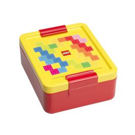 LEGO Boîte à goûter LUNCH BOX BRICK PATTERN, jaune