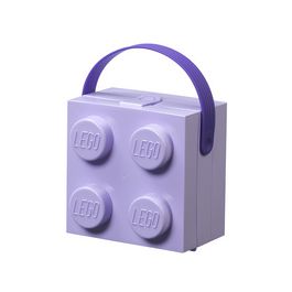 LEGO Boîte à goûter avec poignée, lavande