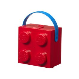 LEGO Boîte à goûter avec poignée, rouge