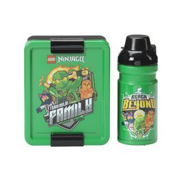 LEGO Gourde + Boîte à goûter LUNCH SET NINJAGO GREEN, vert