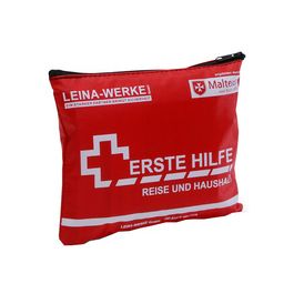 LEINA Erste-Hilfe Reise- und Haushalt-Set, 27-teilig, rot
