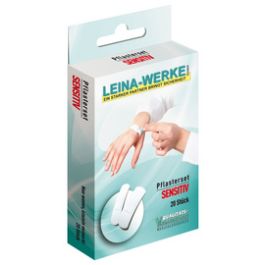 LEINA Kit de sparadrap "Sensitiv", 20 pièces, blanc