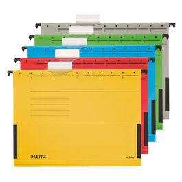 LEITZ ALPHA Hängetasche, A4, mit Fröschen, gelb x25