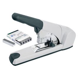 LEITZ Agrafeuse gros travaux 5553, 120 feuilles, argent