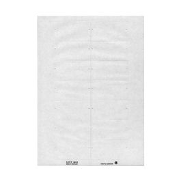 LEITZ Blanko-Beschriftungsschildchen, PC-beschriftbar, weiß