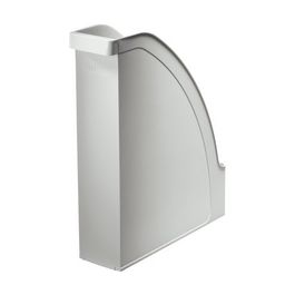 LEITZ Boîte à pans coupés Plus, A4, en polystyrène, gris