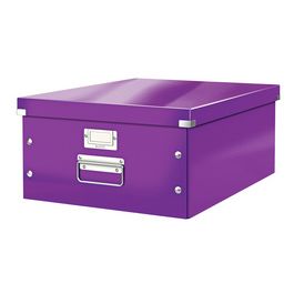 LEITZ Boîte de rangement Click & Store WOW, A3, violet
