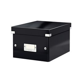 LEITZ Boîte de rangement Click & Store WOW, A5, noir