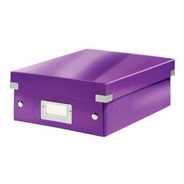 LEITZ Boîte de rangement Click & Store WOW, grand, violet