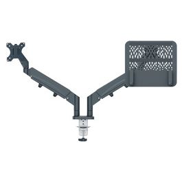 LEITZ Bras pour écran Ergo avec support ordinateur portable