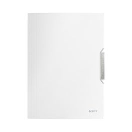 LEITZ Chemise à élastique Style, A4, PP, blanc arctique