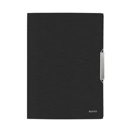 LEITZ Chemise à élastique Style, A4, PP, noir satin