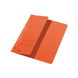 LEITZ Chemise à oeillets, carton manille, A4, orange x50