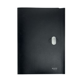 LEITZ Chemise à rabat Recycle, A4, PP, noir