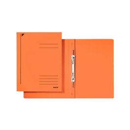 LEITZ Chemise à spirale, carton, orange, format A4 x25