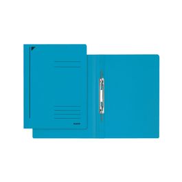 LEITZ Chemise à spirale, format A4, carton, bleu x25