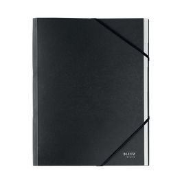 LEITZ Chemise trieur Recycle, A4, carton, noir