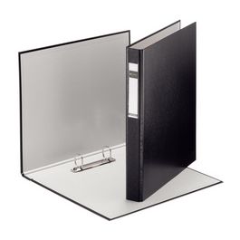 LEITZ Classeur à anneaux standard, A4+, noir, mécanisme à