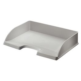 LEITZ Corbeille à courrier Plus Standard, A4 paysage, gris x5