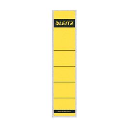 LEITZ Etiquette pour dos de classeur, 39 x 192 mm, jaune