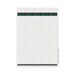 LEITZ Etiquette pour dos de classeur, 39 x 285 mm, gris