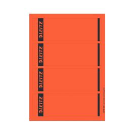 LEITZ Etiquette pour dos de classeur, 61 x 192 mm, rouge