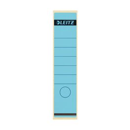 LEITZ Etiquette pour dos de classeur, 61 x 285 mm, bleu